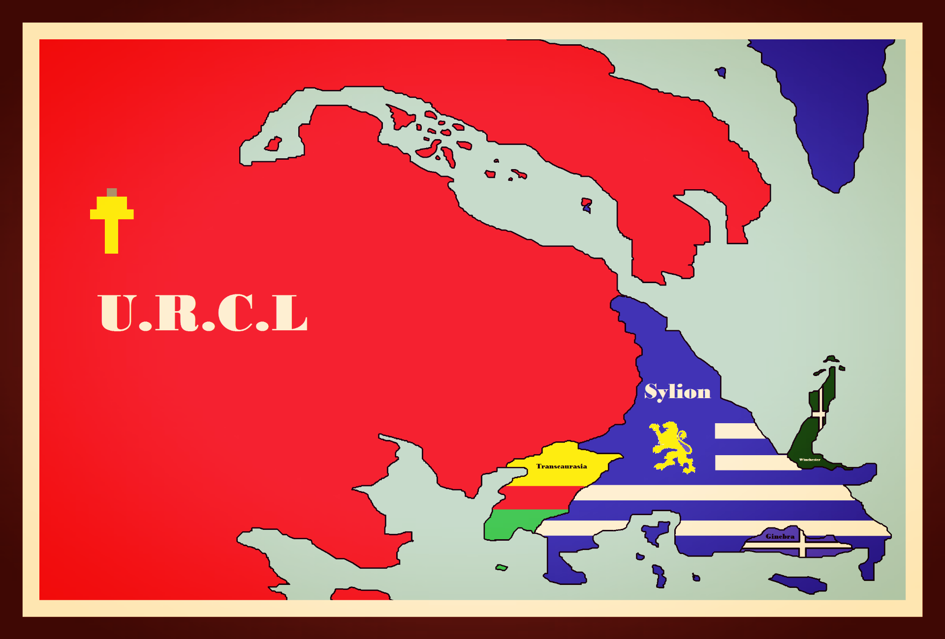 Mapa del Nuevo Orden de los territorios